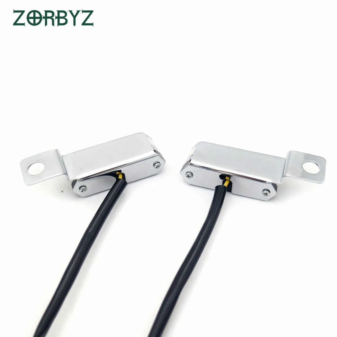 ZORBYZ хром мини светодиодный крепление рычага сцепления поворотные сигнальные