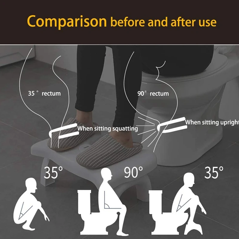 Складной стул для унитаза Многофункциональный приседания с ароматерапией