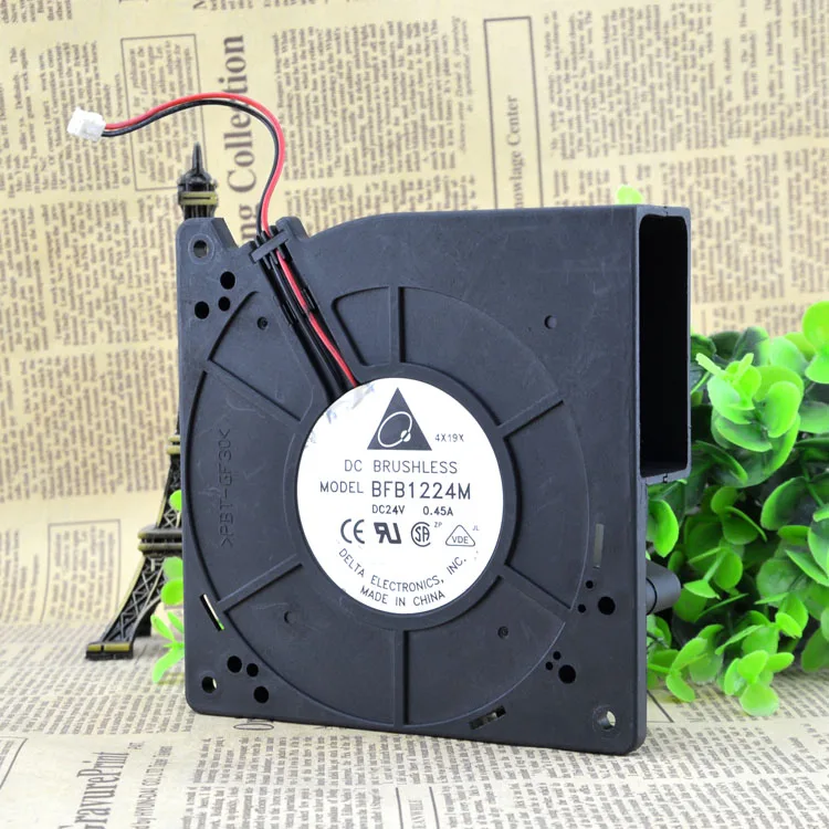

Delta BFB1224M 24V 0.45A 12cm 12032 Turbo Blower Fan