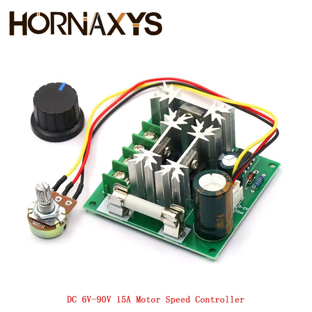 

Постоянный ток 6 в-90 в 15 А, стандартное бесступенчатое регулирование скорости, ширина импульса, ШИМ, постоянный ток 12 В, 24 В, 36 В, 48 В, 1000 Вт