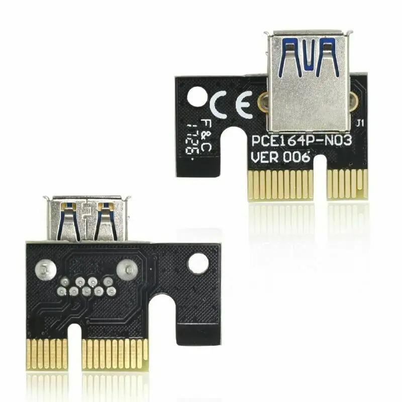 Ver009S Pci Express Riser Card M2 1X 16X Dual 6Pin 4Pin Power Pci-E Exte кабель |