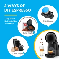 refillable coffee pods adapter for dolce gusto crema maker reusable coffee capsules sale item limited offer