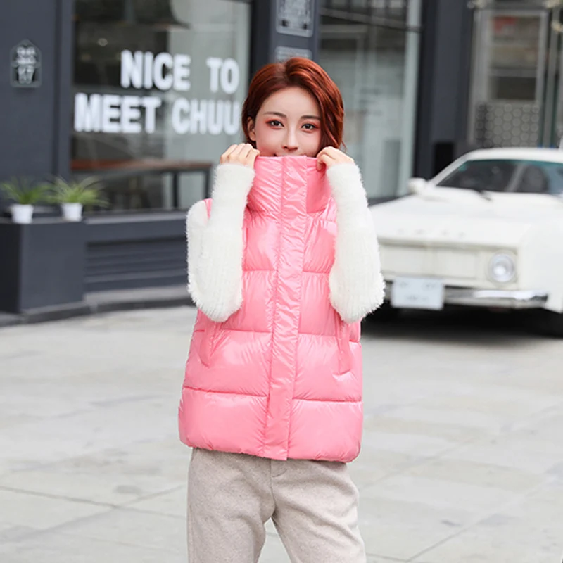 Женская Теплая Лыжная жилетка теплая без рукавов дышащая водонепроницаемая