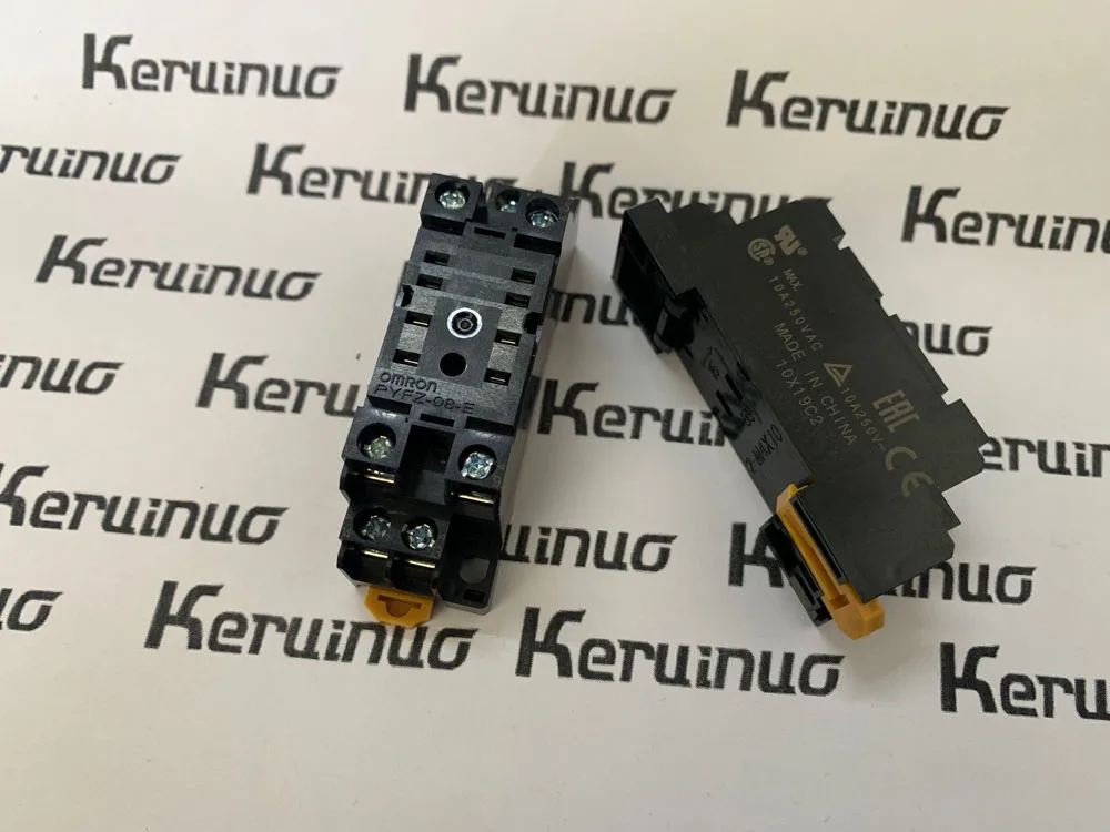 5 шт. PYF08A-E PYFZ08-E 10pin основание релейного разъема для MY2 MY2N-GS реле постоянного тока AC