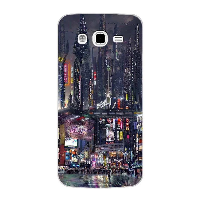 A110 Чехол для телефона samsung Galaxy Grand 2 Duos G7100 G7105 G7106 G 7106 SM-G7102 G7102 G 7102 крышка мультфильм волк Роза телефон оболочка HD - Цвет: A110