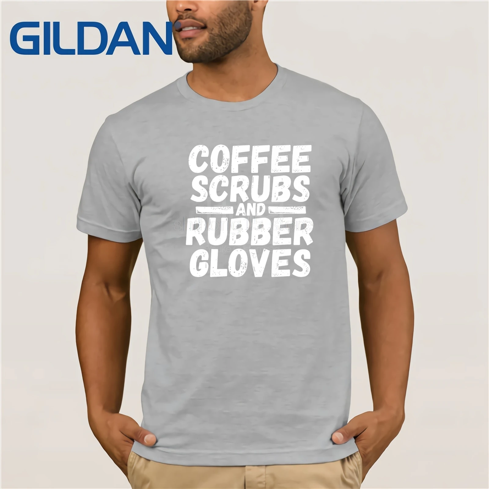 Хирургические технологии рубашка кофе скрабы и резиновые перчатки доктор