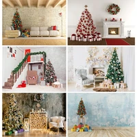 christmas photography backdrops room tree party decor baby portrait photo background for photo studio props 20106zsd 05