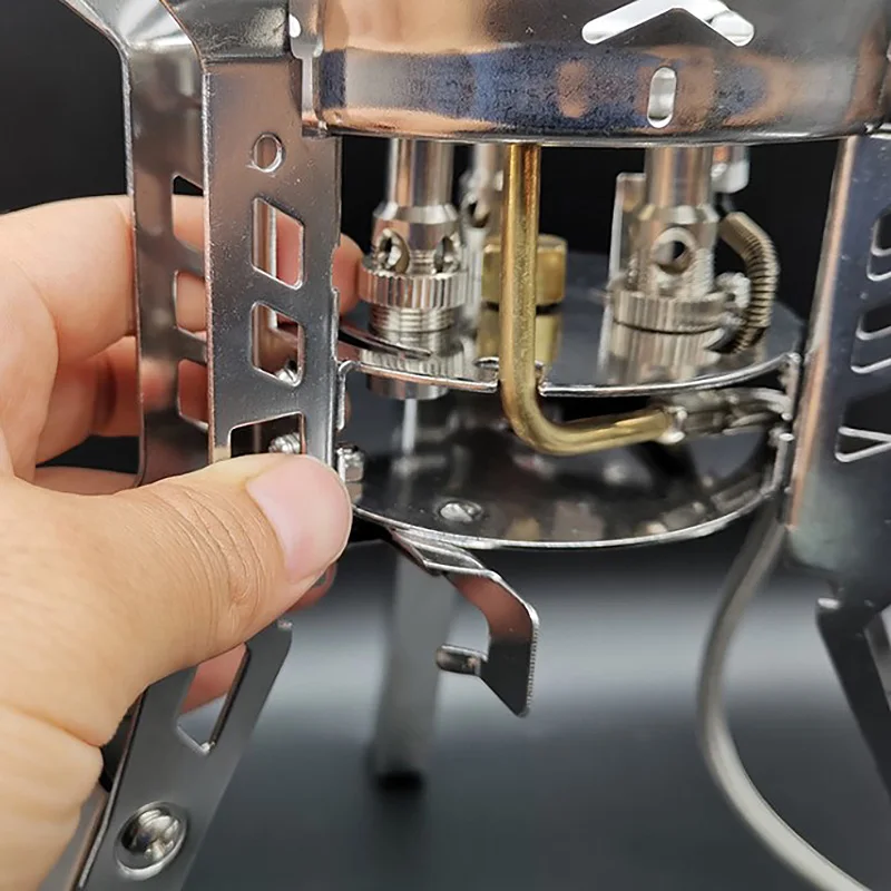للبيع Bulin طوي موقد في الهواء الطلق المحمولة موقد غاز الموقد 6800 واط يندبروف التخييم معدات للطبخ شواء التخييم التنزه