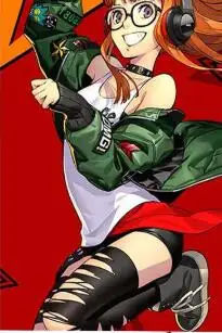 Аниме Persona 5 футаба Сакура косплей костюм P5 на заказ