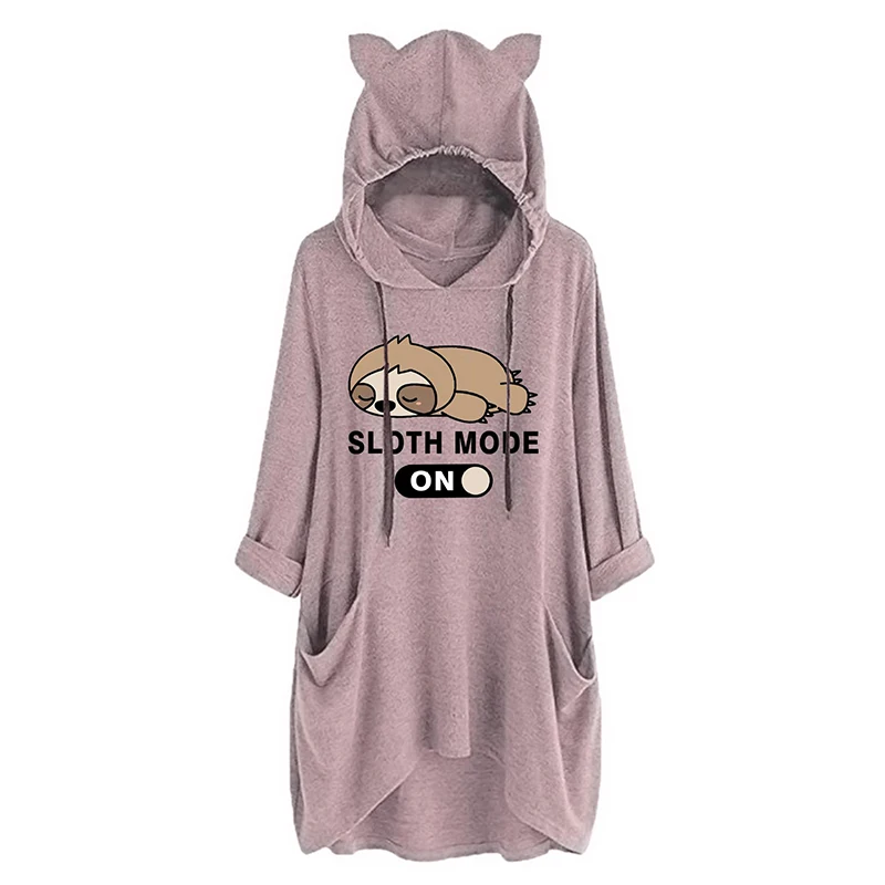 

2021 Autumn Streetwear Hoodies Women Sweatshirt Long Sleeve Hoodies Harajuku Cute Bear Print Sweatshirt Female Sudadera Mujer