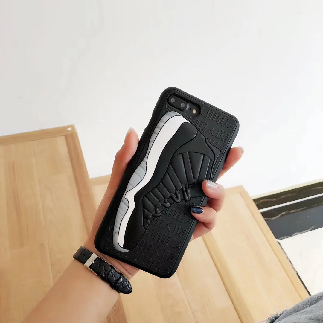 3D спортивная обувь чехол для телефона для Iphone 6 6S 7 8 Plus X XR XS MAX