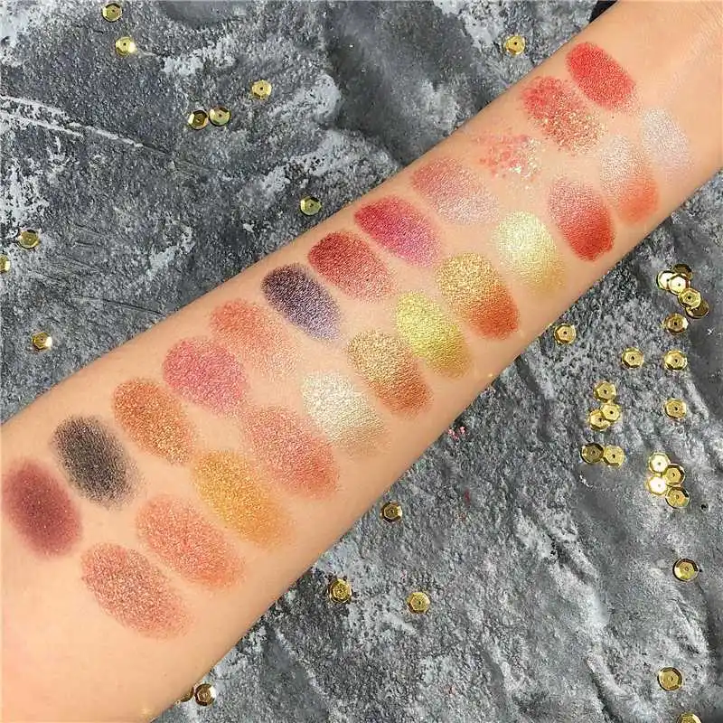 35 цветов матовые перламутровые блестящие тени для макияжа Pallete картофельное пюре