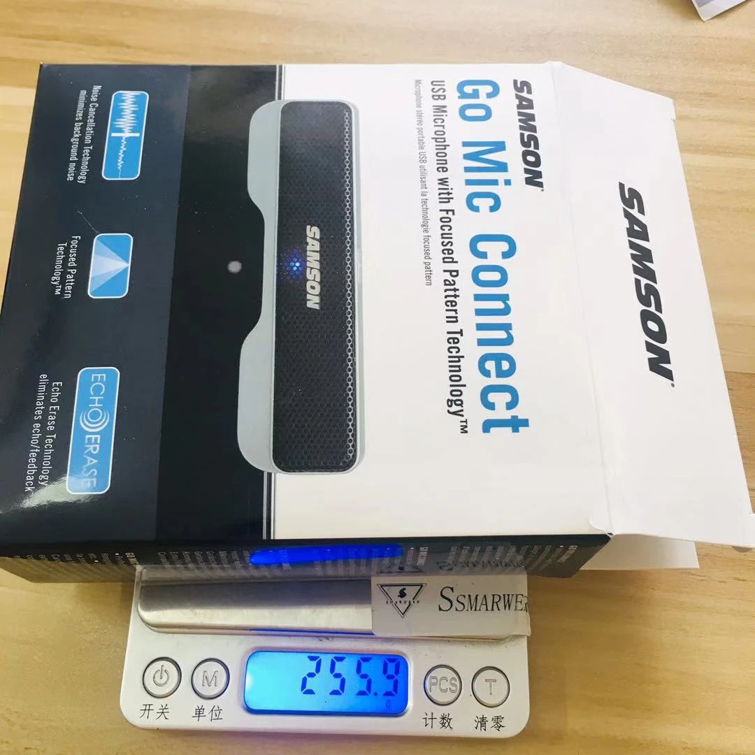 Samson Go Mic подключение Usb микрофон с сфокусированным рисунком технологии для Skype Facebook Google Hangouts бизнес-связи