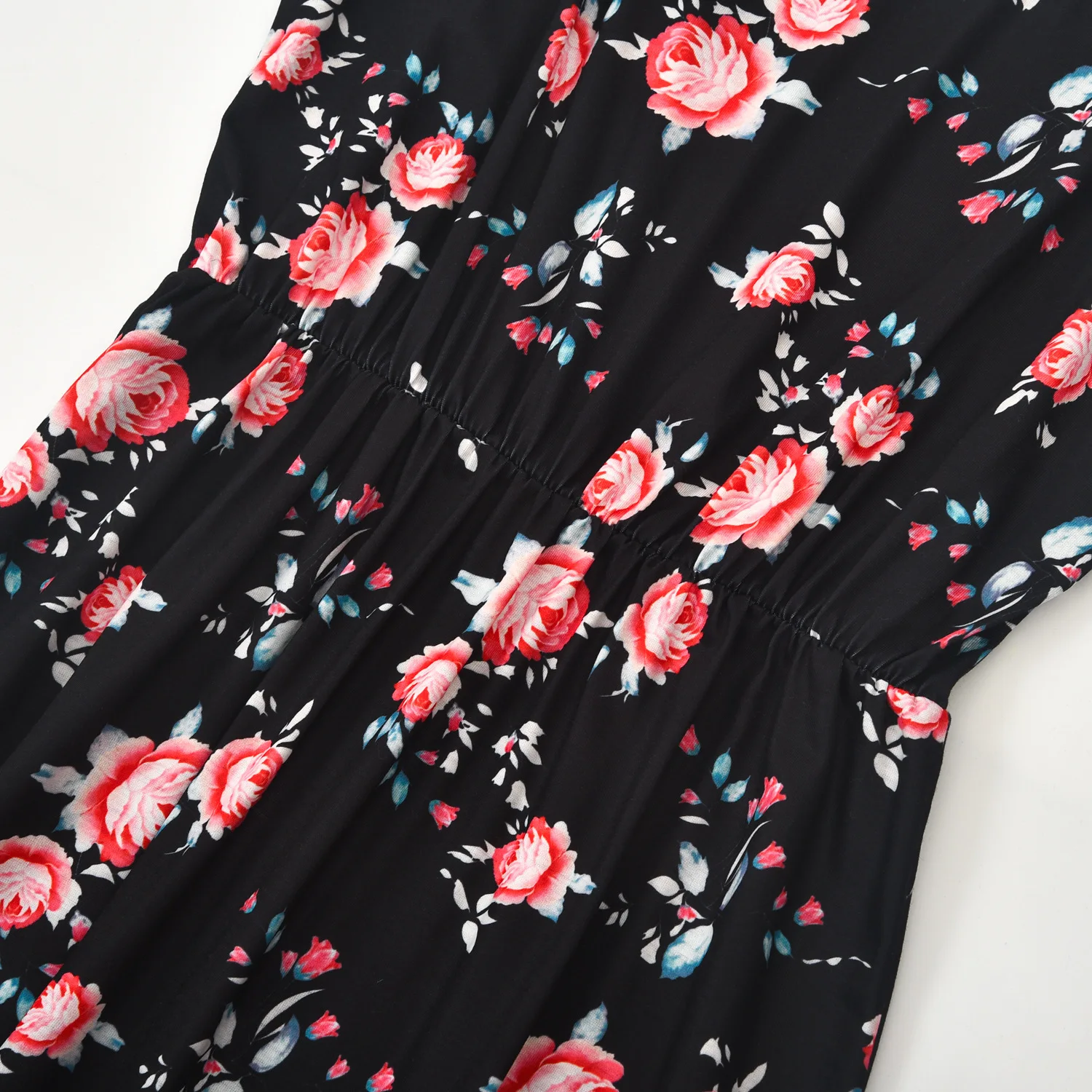 

New 2020 Mother Daughter Dresses Sleeveless Floral Print Long Maxi Dress Mom and Daughter Sundress Family Matching Clothes