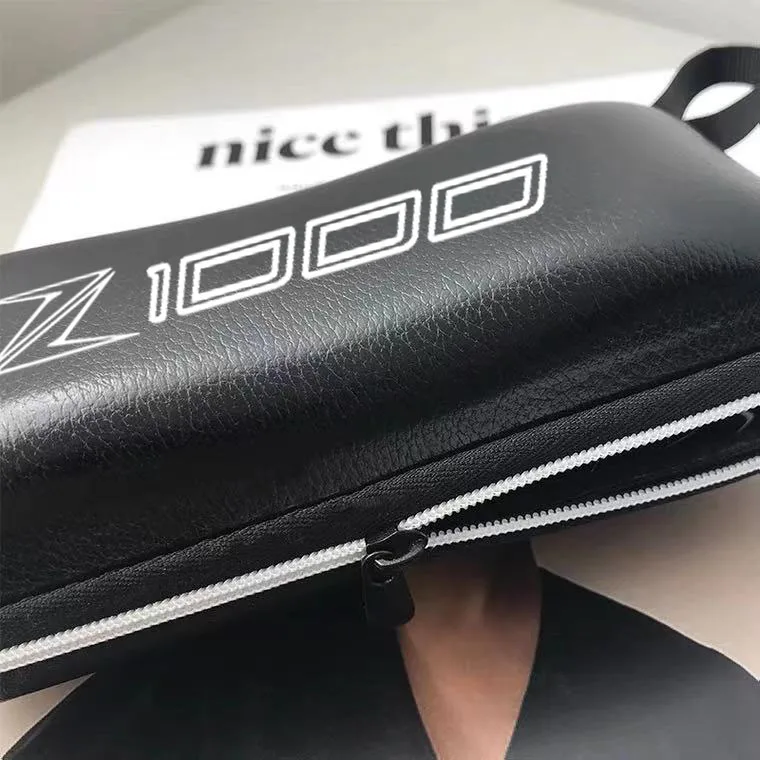 

For KAWASAKI Z1000SX NINJA 1000 2011~2015 Z1000 2010-2019 2020 Accessories Black leather women man glasses Case sunglasses Box