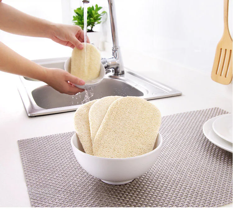 

Traditional Household Kitchen Dishwashing Brush Brush Not Contaminated with Oil Pot Dishwashing Scouring Pad Plant Fiber Loofah