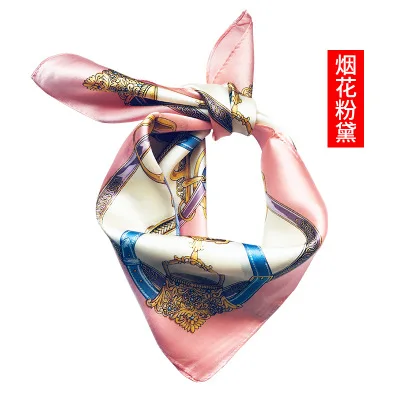 Модные женские шейные шарфы квадратный натуральный шелковый шарф женский