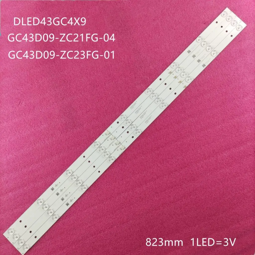 Светодиодная лента для подсветки 9 ламп для P hilips 43PFF5021/T3 43PFF5011 T4312M LD43V22S D светодиодный 43GC4X9 D LED 43GC 4X9 GC43D09-ZC23FG-01 ZC21FA