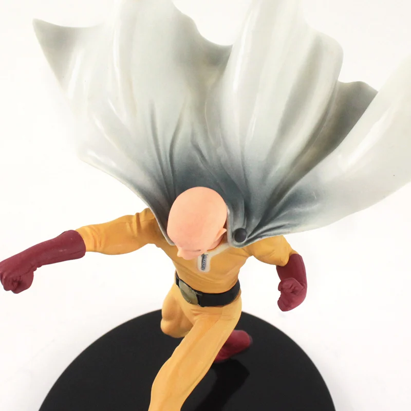 

19cm Anime One Punch Man Figure Toy Saitama Sensei DXF Hero PVC Action Figure Model Doll Collectible Figure Gift