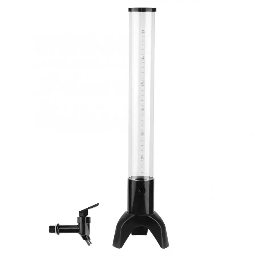 Removable Ice Tube Three-legged Beer Tap Tower 3L Draft Beverage Dispenser Home Brewing Set | Дом и сад