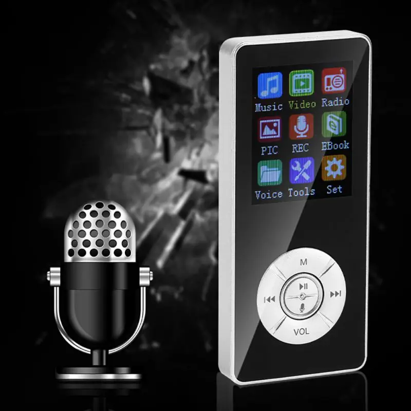 Bluetooth 3. 0 T3 MP4 музыкальный плеер мини-диктофон с разъемом для карты памяти