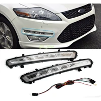 automotive accessories for 2011 2012 2013 ford mondeo 2x led drl driving daytime running day fog lamp light