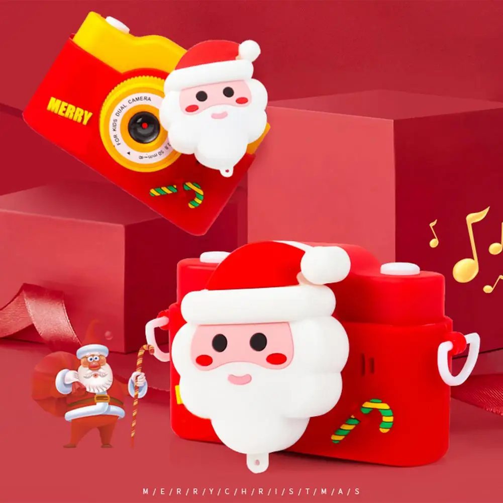 

Children's Fun Digital Camera 2.0 Inches Ips Screen Kids Camera HD Multiple Functions Christmas Gift For Record Happy Memories