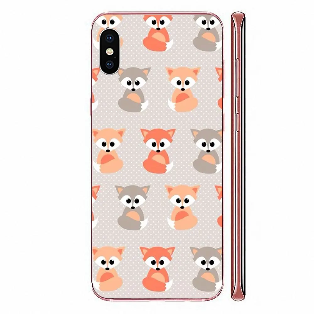 Фото ТПУ защитный чехол для Huawei Mate 30 Pro Lite 20s NOVA 6 SE 5 P40 p30 lite Honor V30 20 Pro Детские лисы Red Pink Fox №3