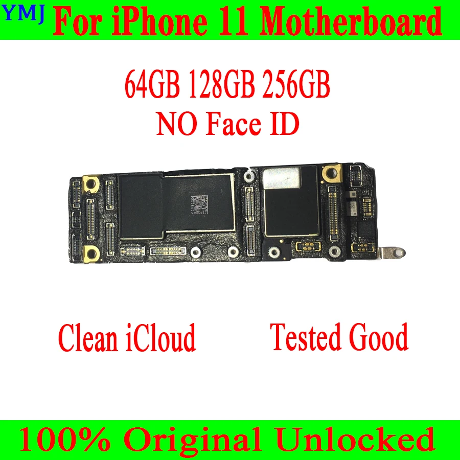 Оригинальная разблокированная материнская плата для iPhone 12 pro max и 11 64 Гб 128 ГБ 256 с