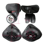 Колеса для чемодана, универсальные детали для чемоданов для путешествий, аксессуары, запасные резиновые колеса, детали для тележек для таможенной коробки