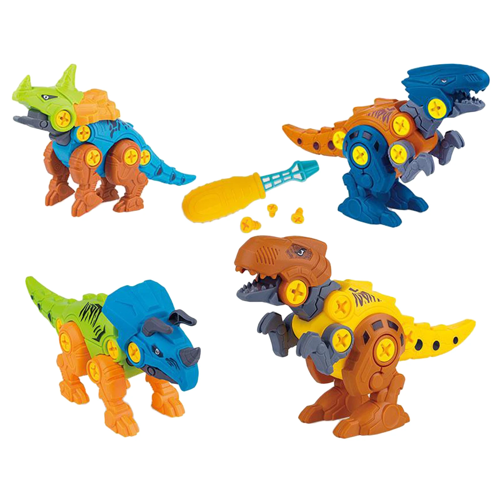 

Dinosaur Toy Kids Educational Preschool Toys Assemble Building Blocks Kid Play Toys Assembly Toy for Boy Gifts