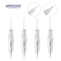 aimoosi 15pcs tattoo makeup microblading piercing needles pen for semi permanent body eyebrow lip cosmetics pmu machine supplies