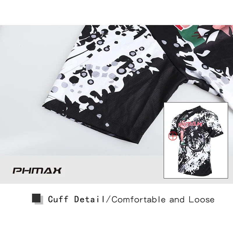 Одежда для велоспорта PHMAX Джерси мотокросса дышащая быстросохнущая велосипедная