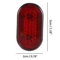 rear tail light stoplight brake light electric scooter bird scooter safety light tail light accessories for xiaomi 365 scooter