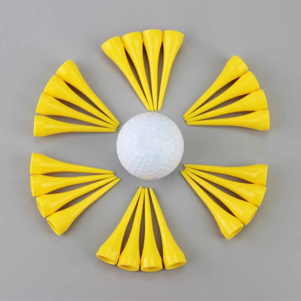 30 шт./упак. PE Пластик Обучающие приспособления для игры в гольф футболки клуба