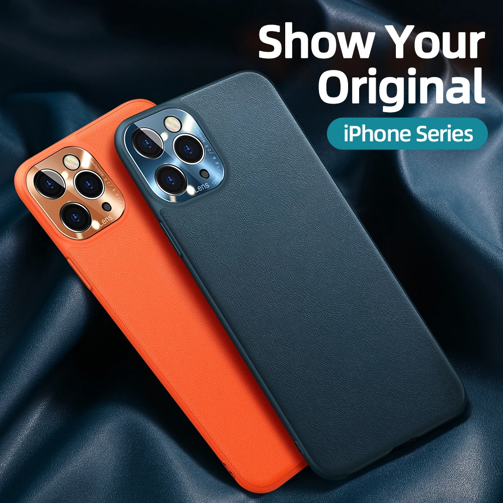 RDCY кожаный чехол для iPhone 11 из натуральной кожи Pro Max роскошный противоударный