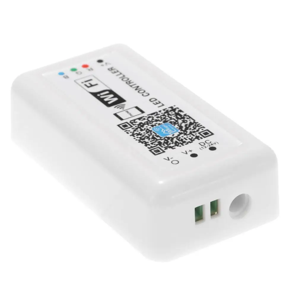 Mini LED Wireless WIFI Smart RGB Controller For Strip Light DC 12-24V Phone App Control Dimmer Dimmable | Освещение