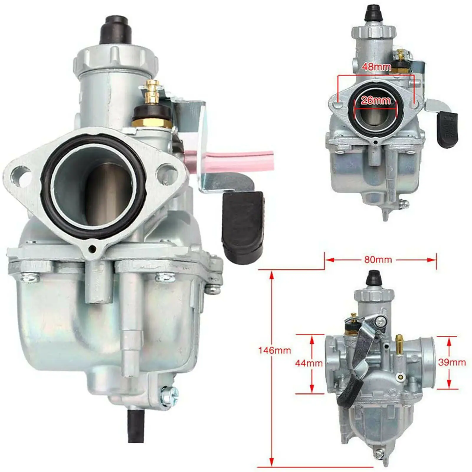 PZ26 VM22 Carburetor Carb For MIKUNI 110cc 125cc 140cc 160 cc Predator GX200 196cc Dirt Pit Bike SSR YCF Go Kart | Автомобили и