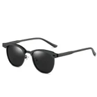 Мужские поляризационные солнцезащитные очки, модные брендовые дизайнерские солнцезащитные очки для вождения для мужчин и женщин, очки UV400 с футляром
