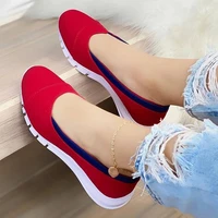 ladies handmade solid color women shoes classic casual flat heel shoes comfortable non slip fashion zapatos de mujer sneakers