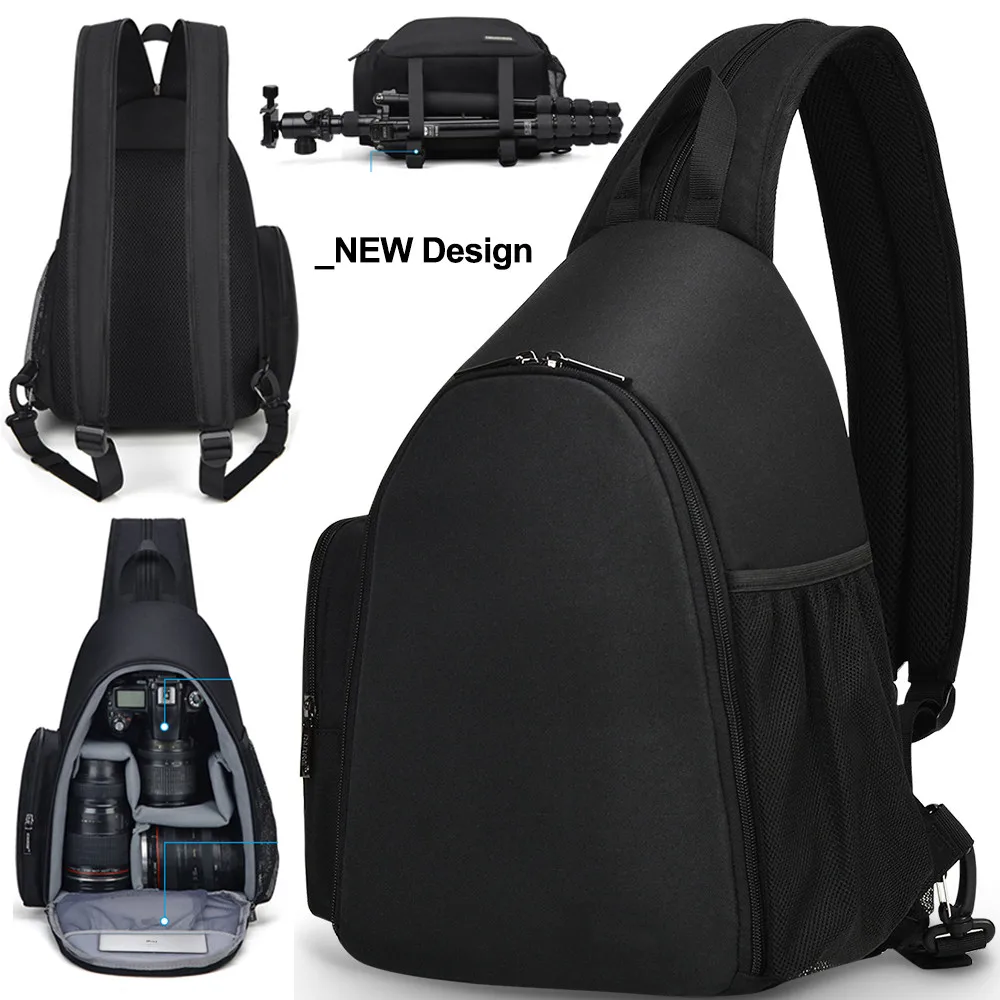 

For Camera Backpack for Nikon Sony Canon Photography Equipment Shockproof Water-resistant Shoulder Bag for Outdoor Travel