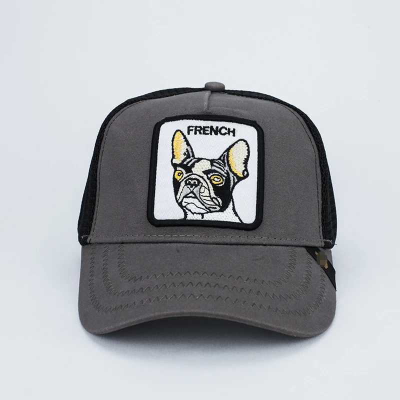 Hip Hop Hat Summer Embroidery Animal Baseball Caps women/men Shade Mesh Adjustable Cap Snapback For Men Bone | Аксессуары для