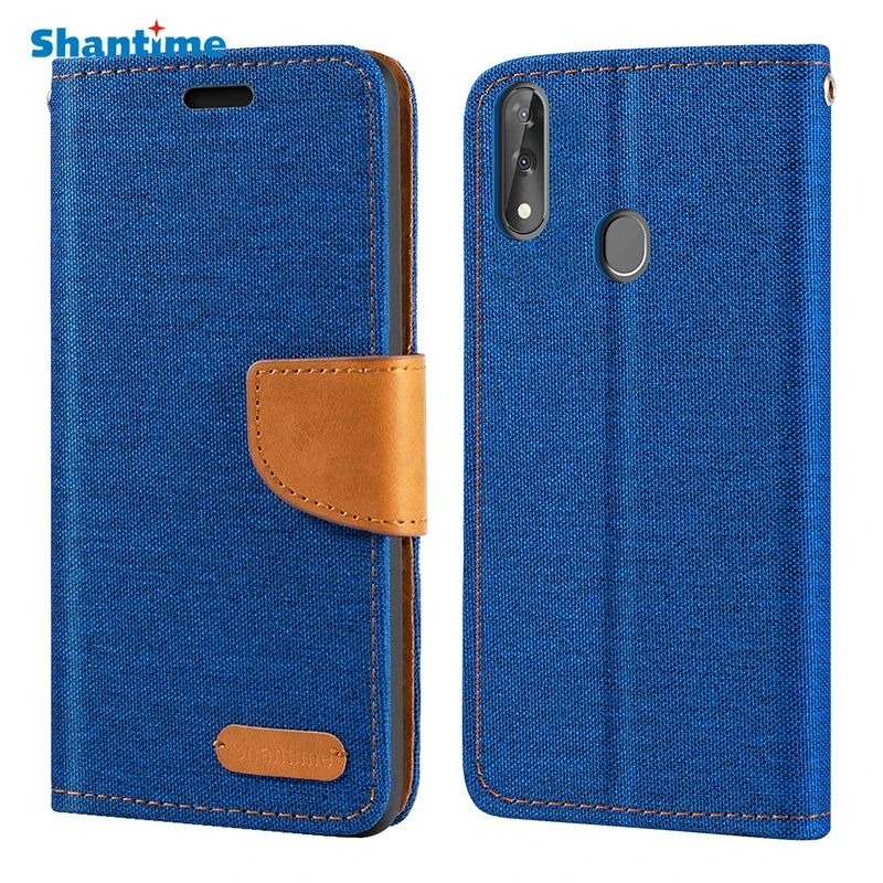 

Oxford Leather Wallet Case For ZTE Blade V10 With TPU Soft Back Cover Magnet Flip Case For ZTE Blade 10 ZTE Blade 10 Prime