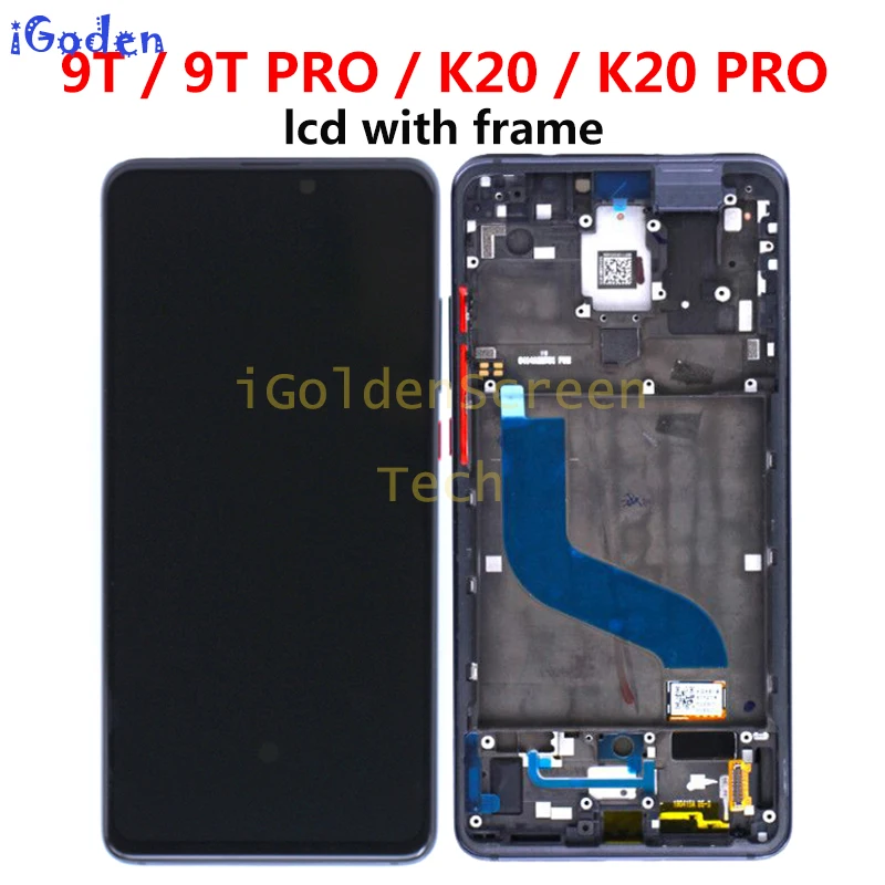 Amoled дисплей для Xiao mi Red mi K20 ЖК-дисплей кодирующий преобразователь сенсорного экрана в сборе для Xiaomi mi 9t для Red mi K20 Pro lcd