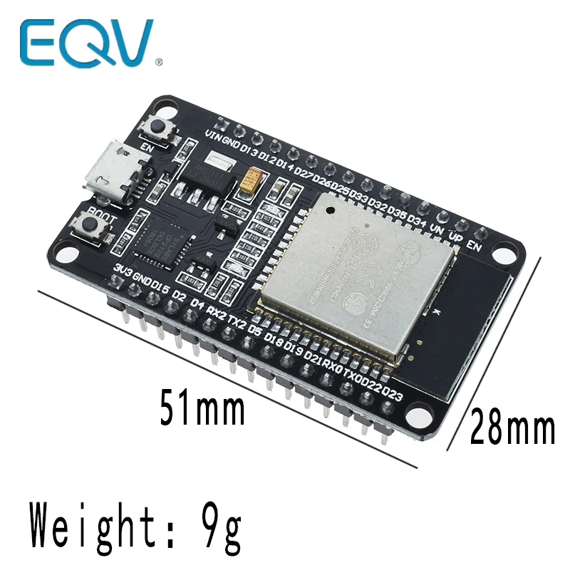 Макетная плата ESP32 Wi Fi и Bluetooth сверхнизкое энергопотребление два ядра ESP 32