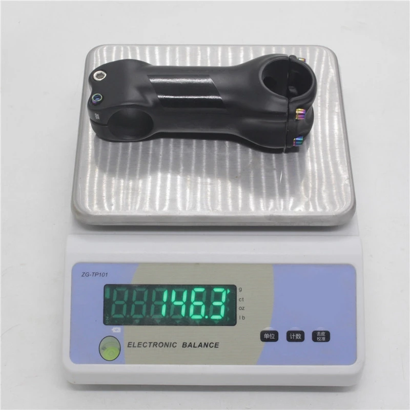 

Quality 2 Set Full Carbon Fiber Bike Stem 6 28.6-31.8mm Bike Handle Stem Adjustable Lightweight Stem 90mm & 100mm