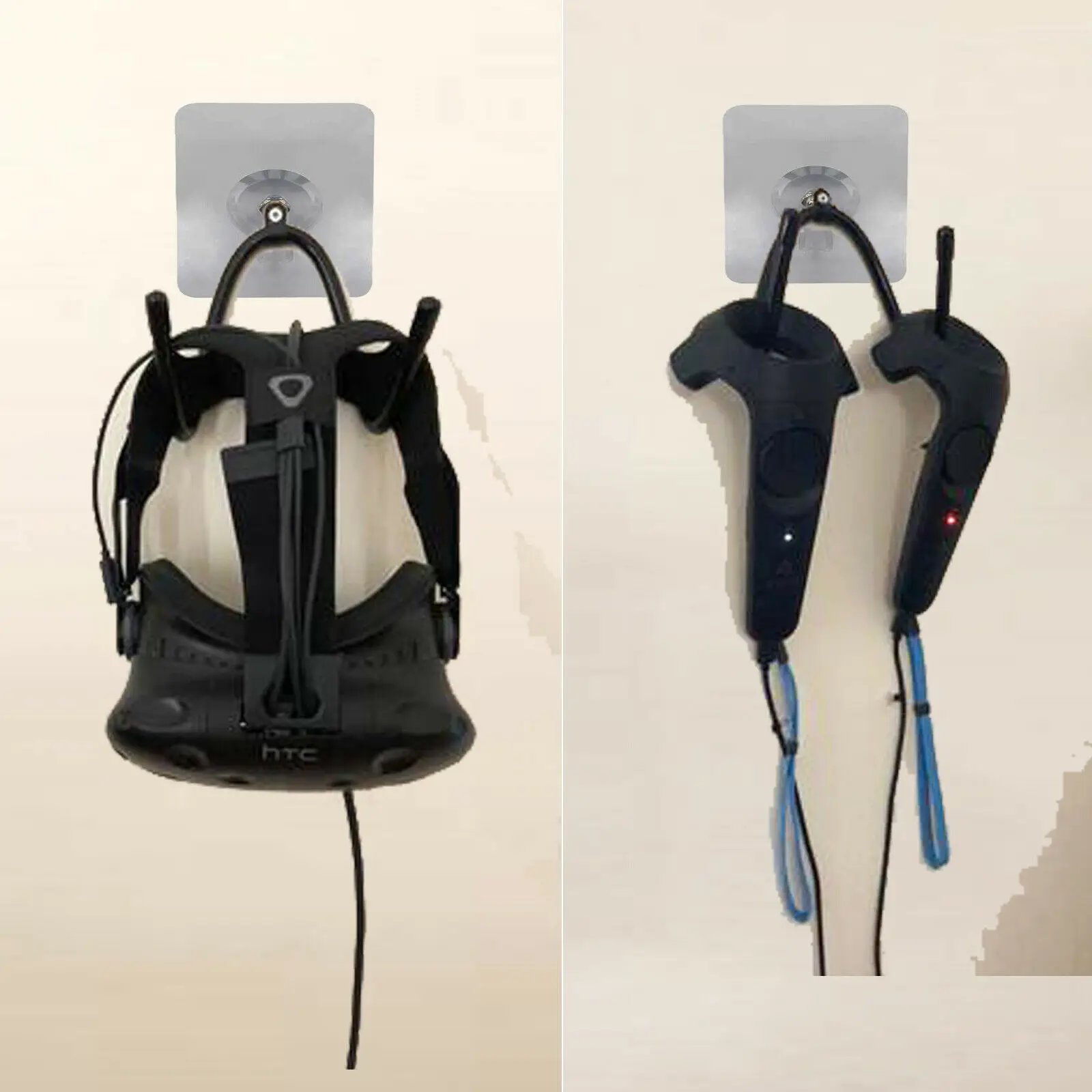 2x Self-adhesive Game Controller Hanger Wall Storage Hook Holder for N-Switch