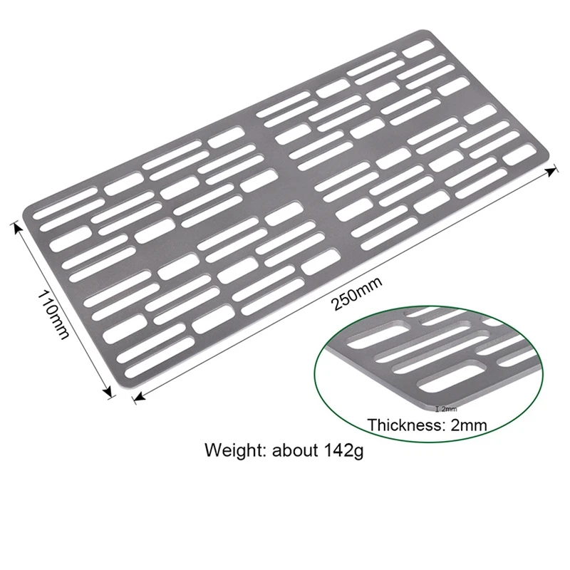 Титановый угольный гриль для барбекю сетка походная гриля | Спорт и развлечения