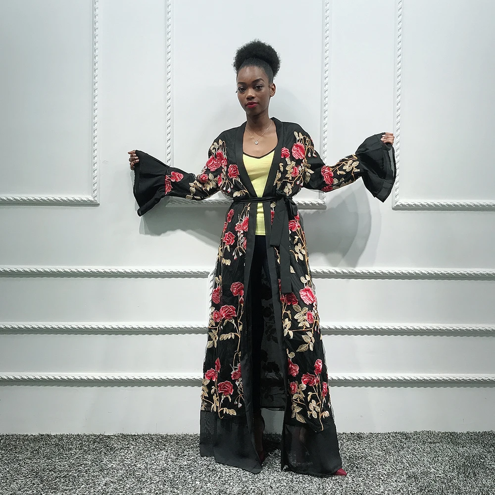 Кимоно Кардиган абайя хиджаб мусульманское платье женское | Тематическая одежда