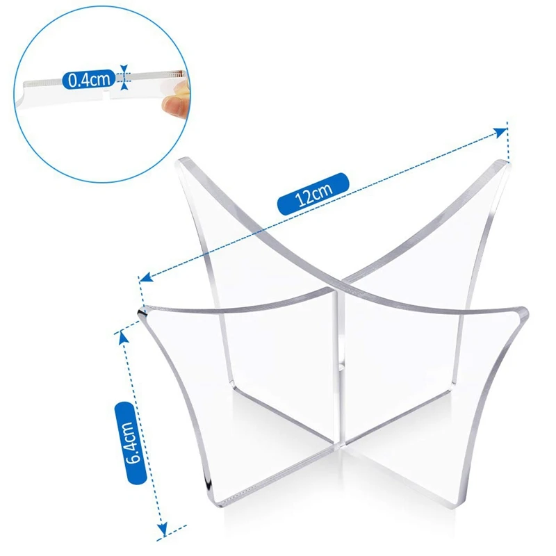 4 шт. подставка для мяча акриловый держатель прозрачная акриловая